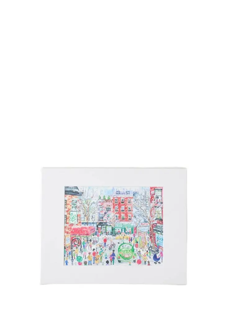 Michael Storrings Greenwich Village Winter Print