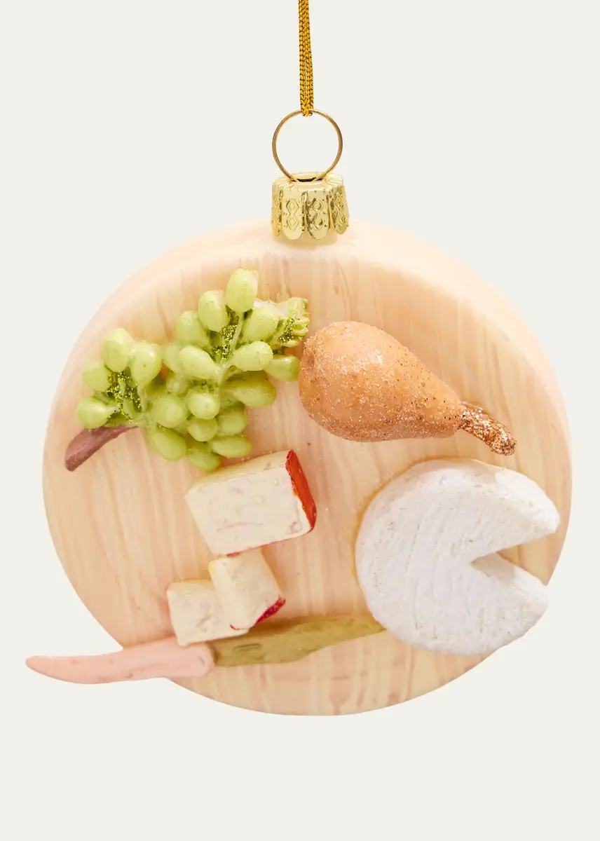 Cody Foster & Co Cheese Plate Christmas Ornament | Thumbnail 2 Cody Foster & Co Cheese Plate Christmas Ornament | Thumbnail 2