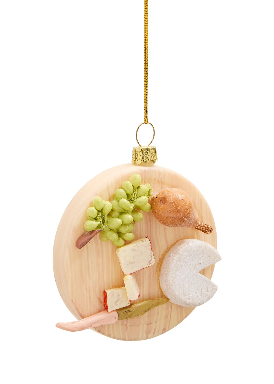 Cody Foster & Co Cheese Plate Christmas Ornament