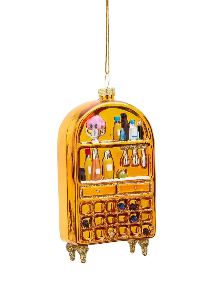 Cody Foster & Co Bar Cabinet Christmas Ornament