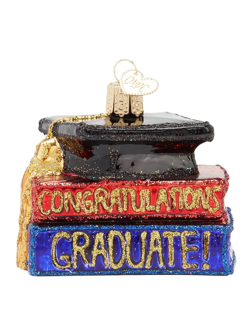 Old World Christmas Congrats Graduate Holiday Ornament