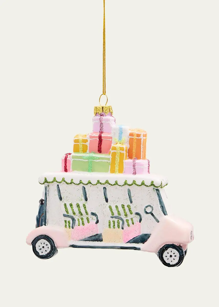 Cody Foster & Co Palm Springs Golf Cart Christmas Ornament | Thumbnail 2 Cody Foster & Co Palm Springs Golf Cart Christmas Ornament | Thumbnail 2