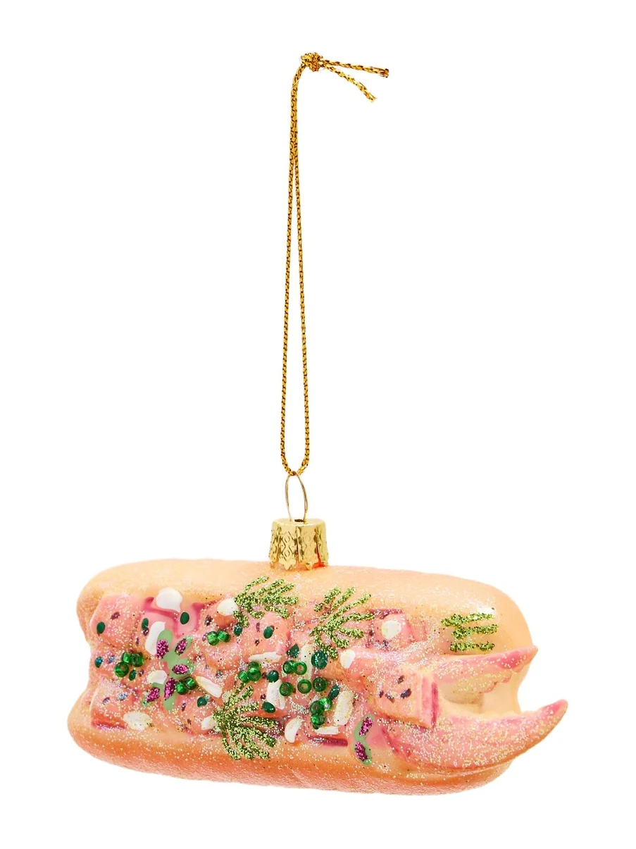 Cody Foster & Co Lobster Roll Christmas Ornament