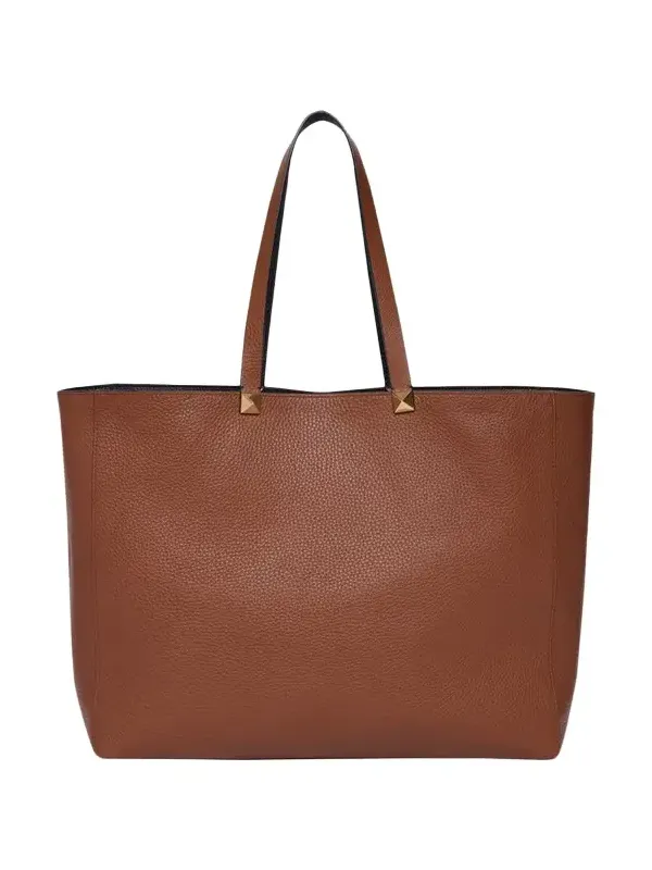 Valentino Garavani Men's Reversible Rockstud Leather Tote Bag