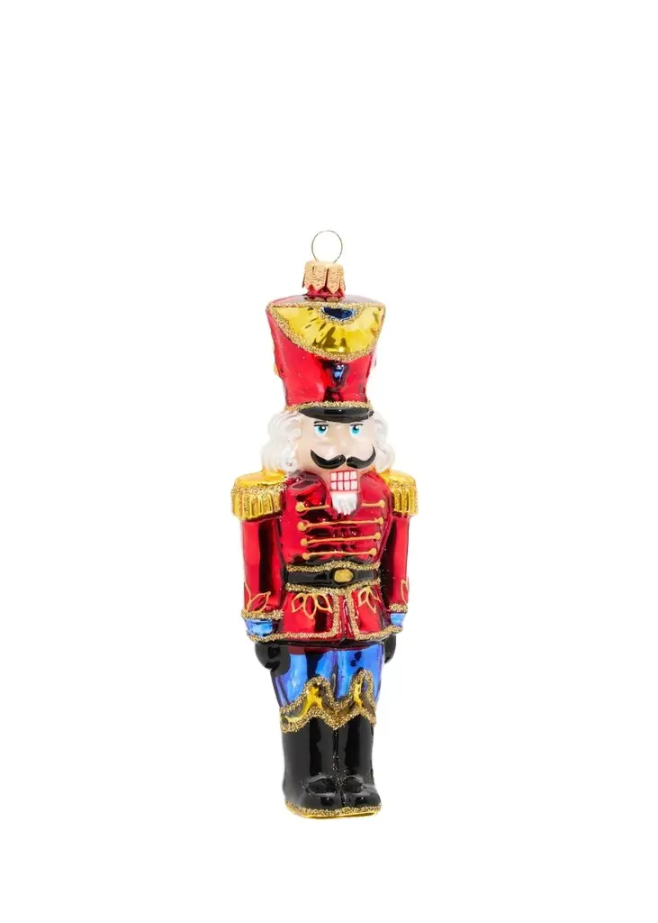 Impuls Nutcracker Glass Ornament