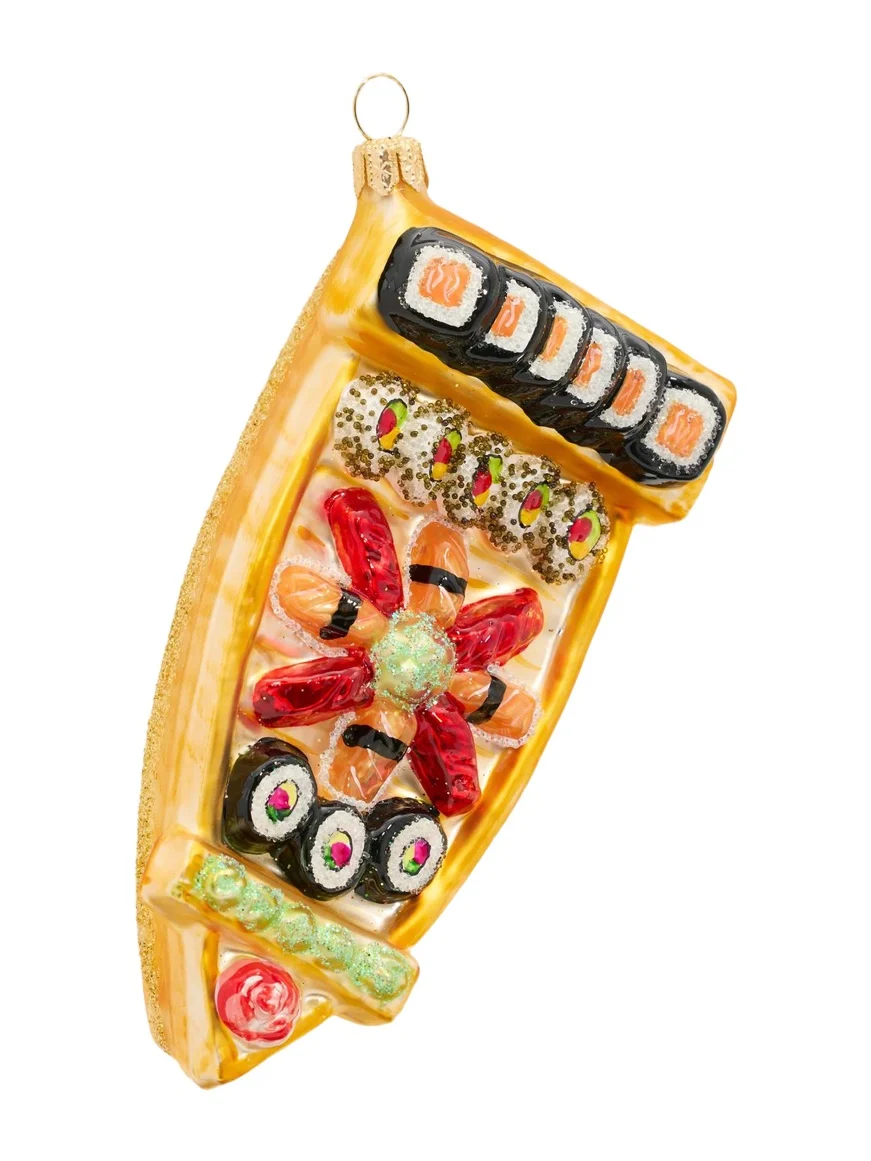 Impuls Glass Sushi Boat Ornament