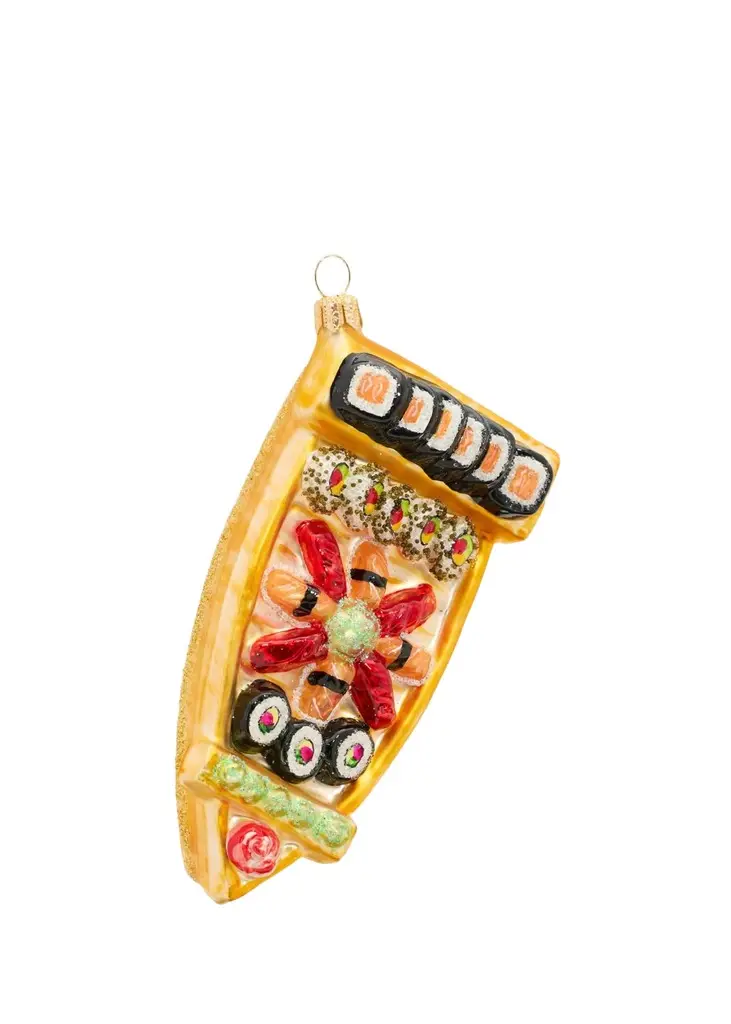 Impuls Glass Sushi Boat Ornament
