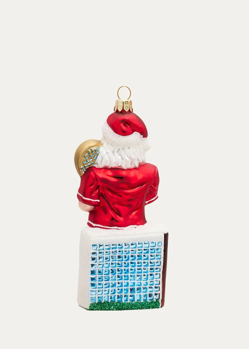 Impuls Tennis Santa Ornament | Thumbnail 2 Impuls Tennis Santa Ornament | Thumbnail 2