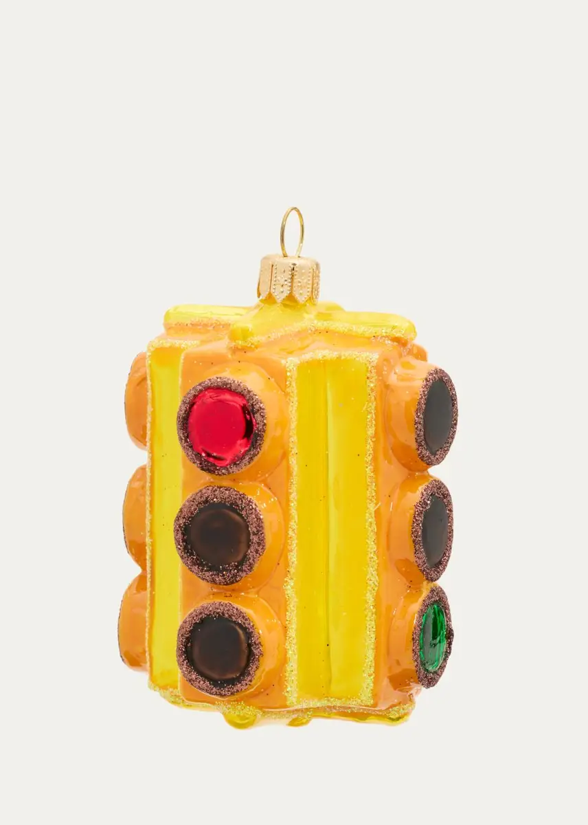 Impuls NYC Traffic Light Glass Ornament | Thumbnail 2 Impuls NYC Traffic Light Glass Ornament | Thumbnail 2