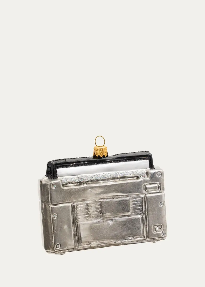 Impuls Retro Boombox Glass Ornament | Thumbnail 2 Impuls Retro Boombox Glass Ornament | Thumbnail 2
