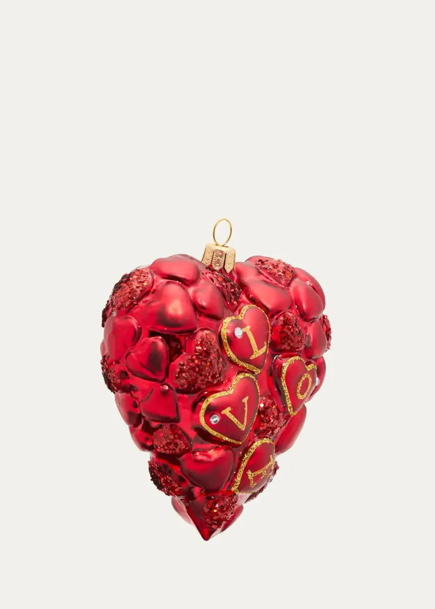 Impuls Glass Heart Ornament | Thumbnail 2 Impuls Glass Heart Ornament | Thumbnail 2