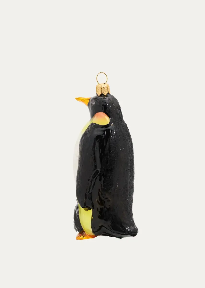 Impuls Emperor Penguins Glass Ornament | Thumbnail 2 Impuls Emperor Penguins Glass Ornament | Thumbnail 2