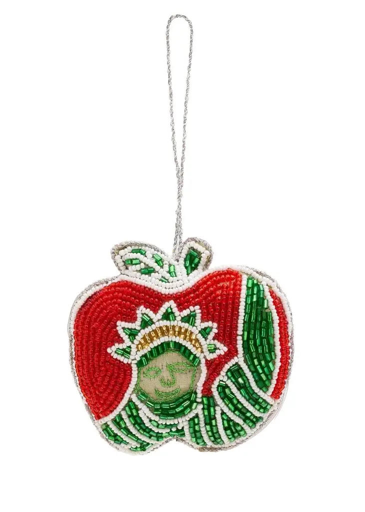 Sudha Pennathur Statue Of Liberty Apple Ornament