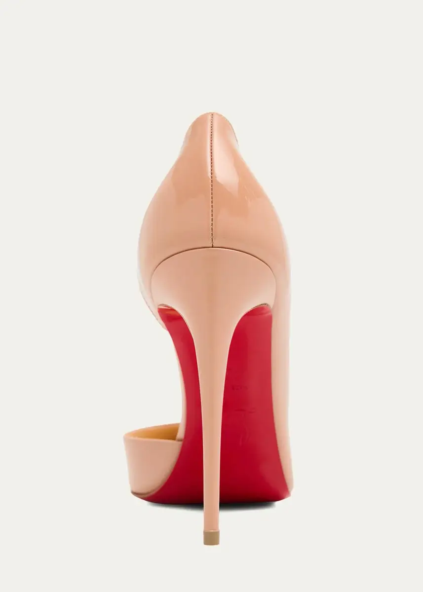 Christian Louboutin 100mm Iriza Patent Open-Side Pumps | Thumbnail 5 Christian Louboutin 100mm Iriza Patent Open-Side Pumps | Thumbnail 5
