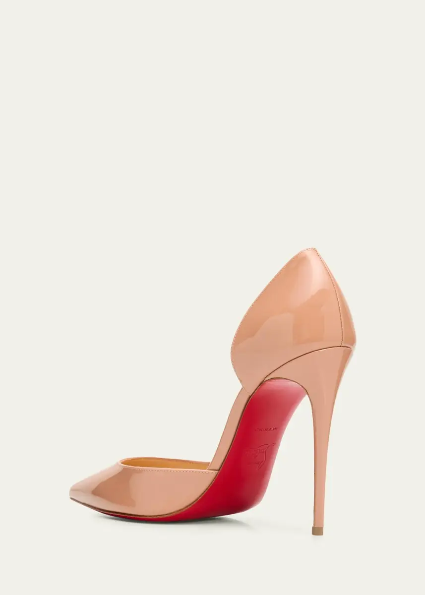 Christian Louboutin 100mm Iriza Patent Open-Side Pumps | Thumbnail 8 Christian Louboutin 100mm Iriza Patent Open-Side Pumps | Thumbnail 8