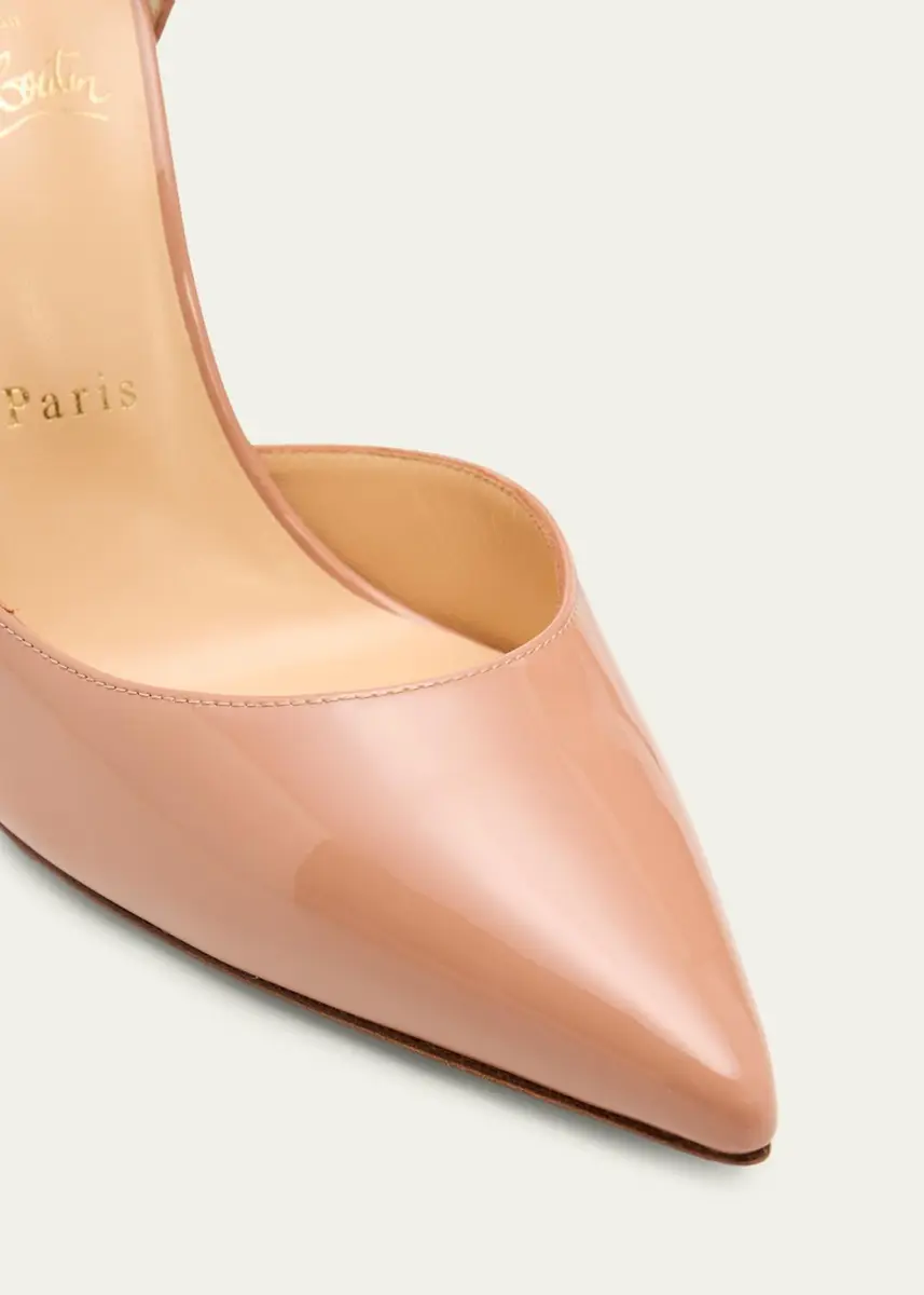 Christian Louboutin 100mm Iriza Patent Open-Side Pumps | Thumbnail 9 Christian Louboutin 100mm Iriza Patent Open-Side Pumps | Thumbnail 9