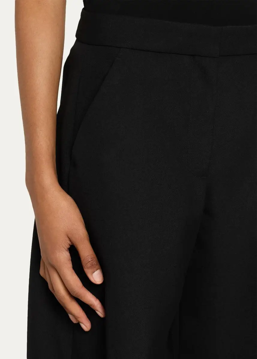 Alaïa Lightweight Wool Barrel-Leg Pants | Thumbnail 5 Alaïa Lightweight Wool Barrel-Leg Pants | Thumbnail 5