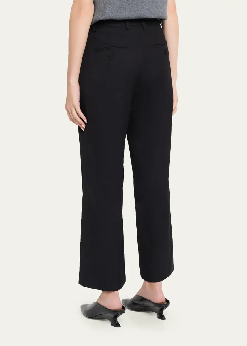Plan C Cropped Straight-Leg Trousers | Thumbnail 3 Plan C Cropped Straight-Leg Trousers | Thumbnail 3
