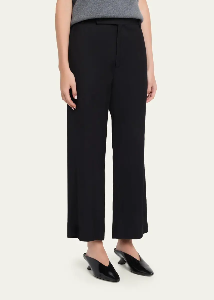 Plan C Cropped Straight-Leg Trousers | Thumbnail 4 Plan C Cropped Straight-Leg Trousers | Thumbnail 4