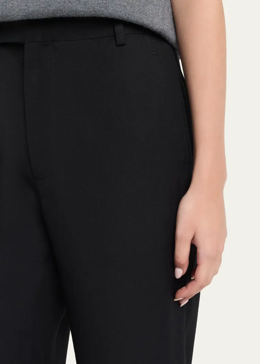 Plan C Cropped Straight-Leg Trousers | Thumbnail 5 Plan C Cropped Straight-Leg Trousers | Thumbnail 5