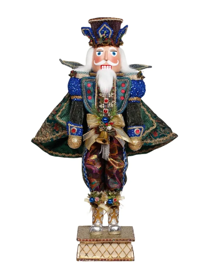 Mark Roberts Peacock Nutcracker Collectible Christmas Figure