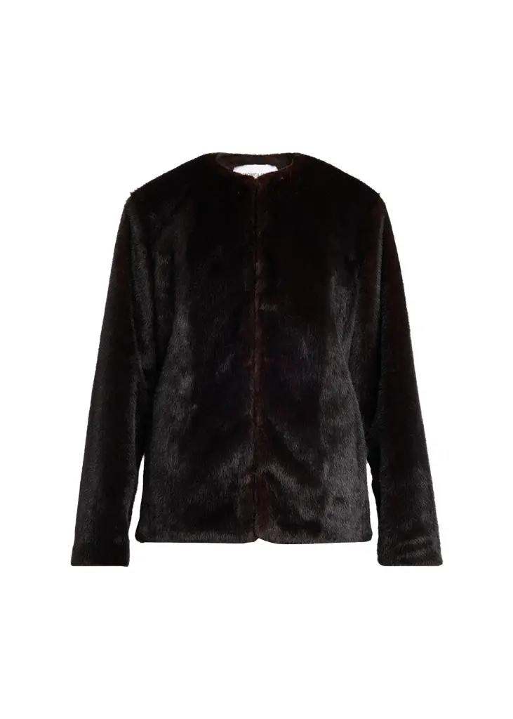 Veronica Beard Griselda Faux Fur Coat