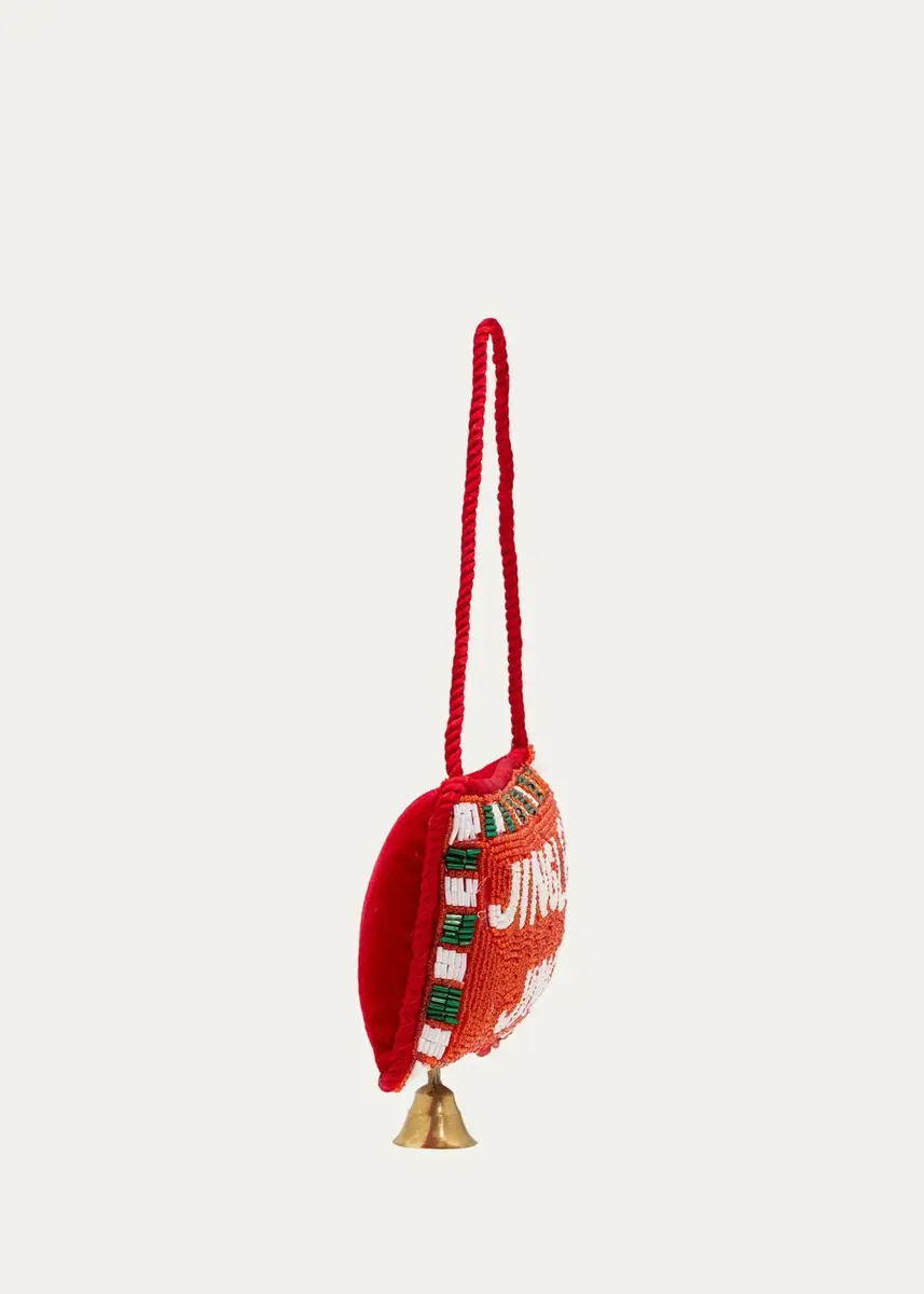 Sudha Pennathur Jingle Jingle Beaded Doorknocker Ornament | Thumbnail 2 Sudha Pennathur Jingle Jingle Beaded Doorknocker Ornament | Thumbnail 2