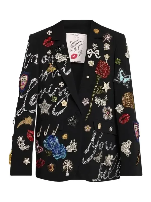 Greatest Hits Embellished Blazer Greatest Hits Embellished Blazer
