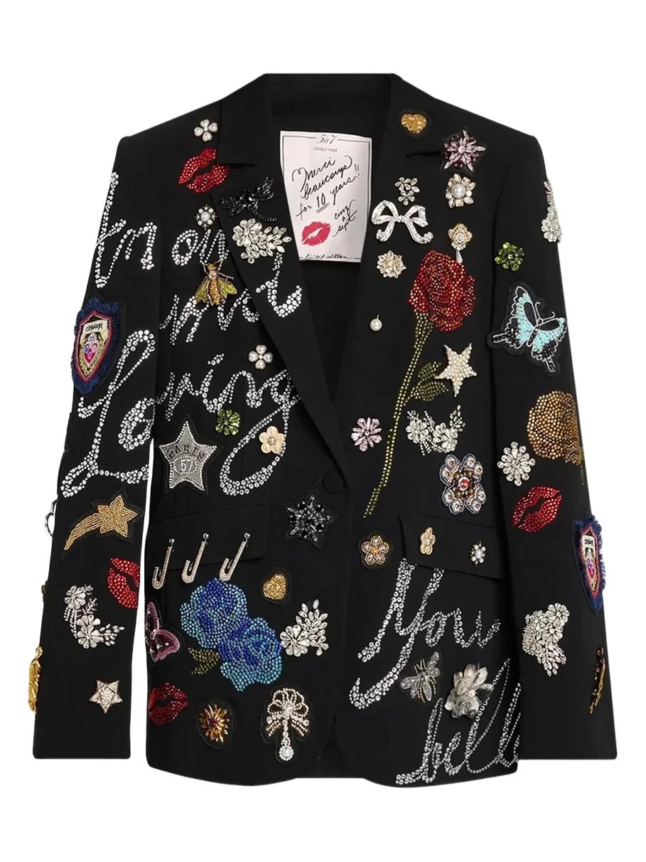Greatest Hits Embellished Blazer Greatest Hits Embellished Blazer