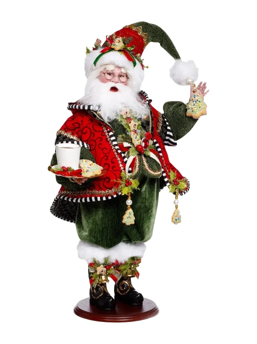 Mark Roberts Cookies and Milk Santa Collectible Christmas Figure