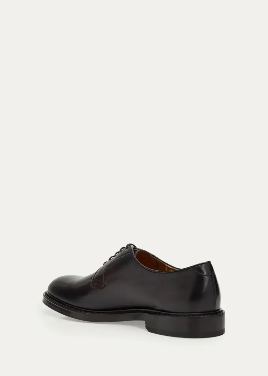 Doucals Men's Siena Leather Derby Shoes | Thumbnail 2 Doucals Men's Siena Leather Derby Shoes | Thumbnail 2