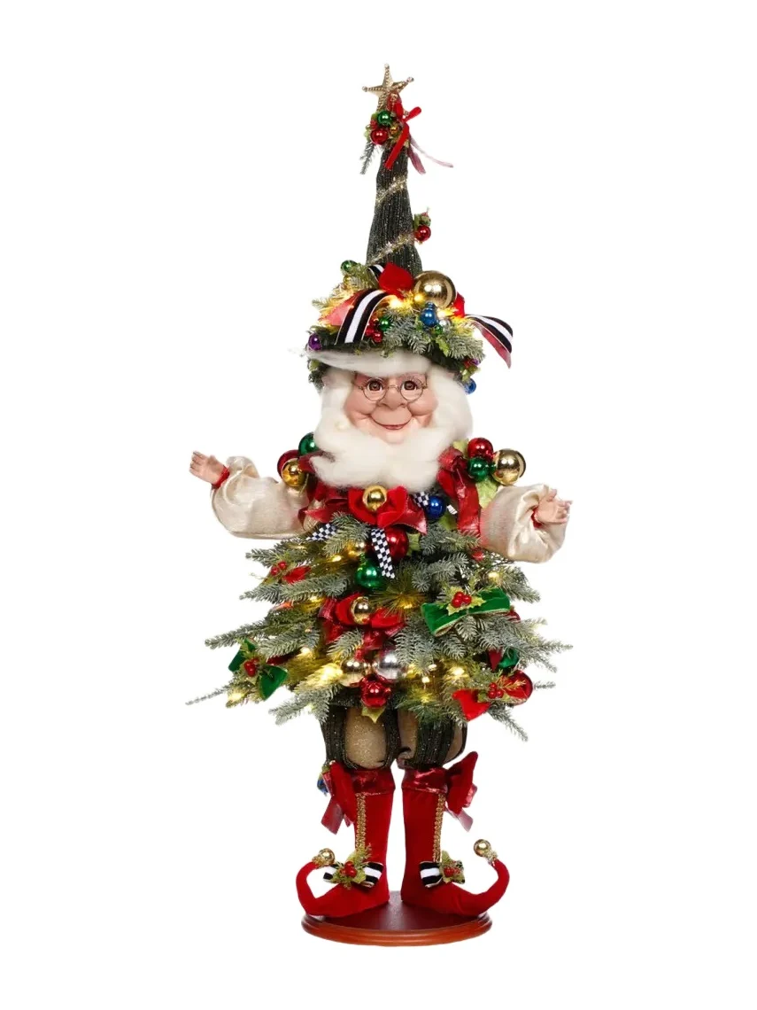 Mark Roberts Christmas Tree Elf with Lights, 27.5"