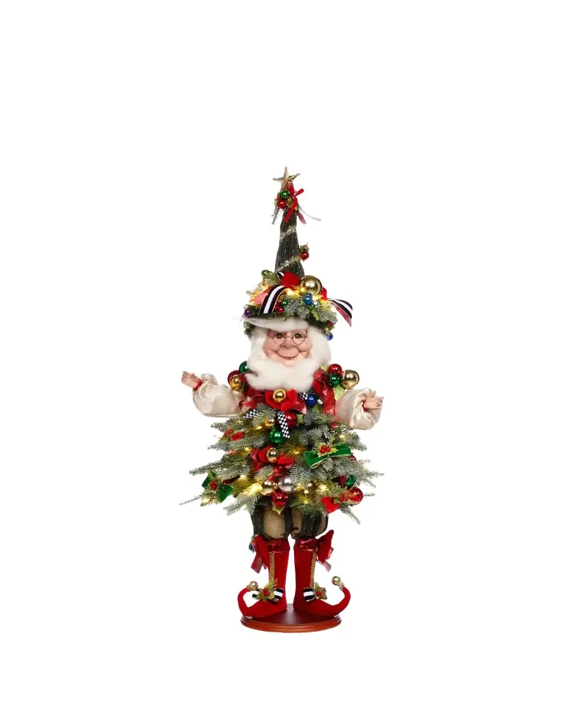Mark Roberts Christmas Tree Elf with Lights, 27.5"