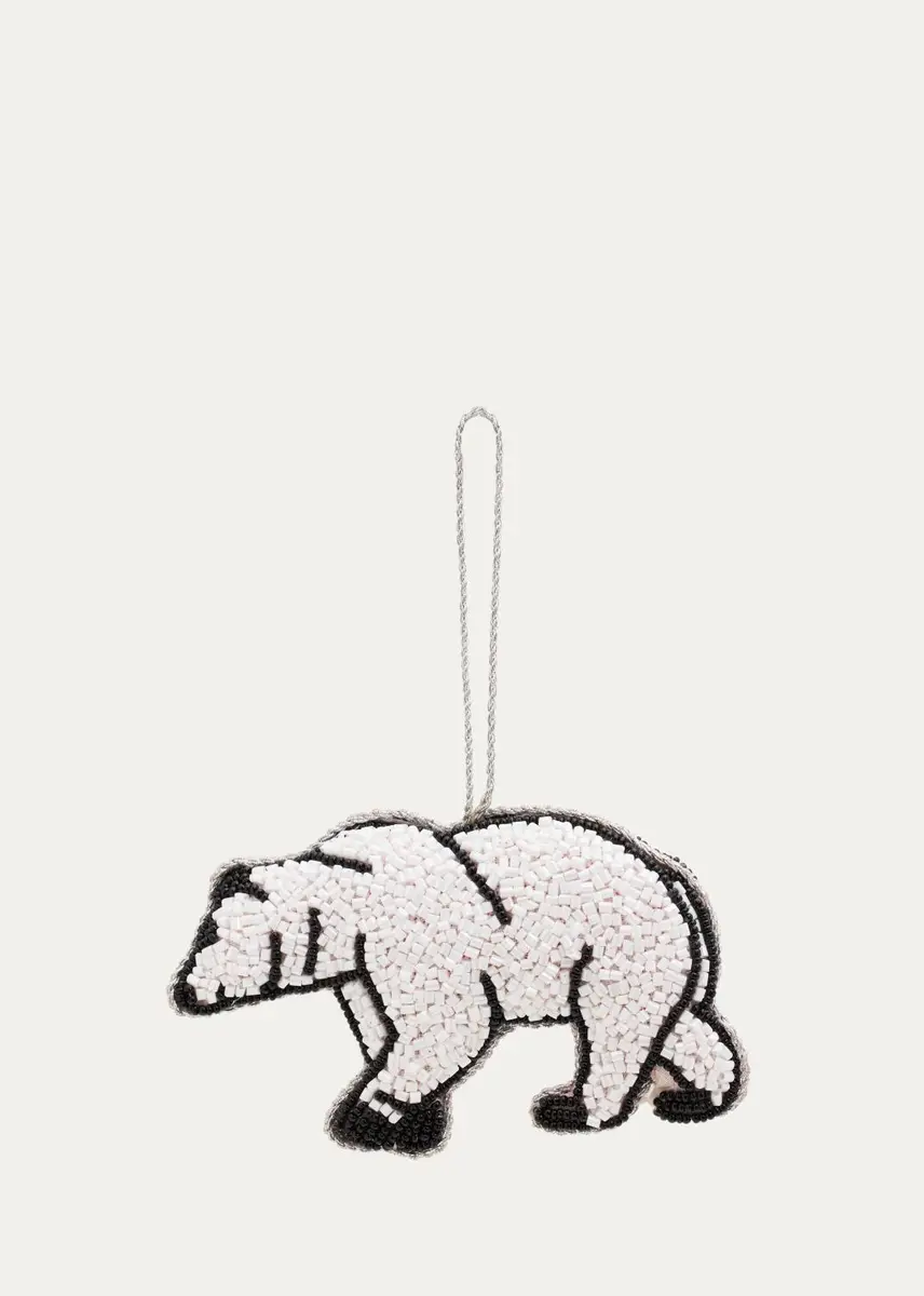 Sudha Pennathur Bear Beaded Ornament | Thumbnail 2 Sudha Pennathur Bear Beaded Ornament | Thumbnail 2