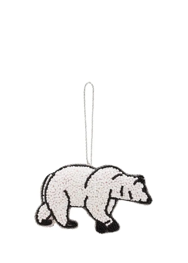 Bear Beaded Ornament Bear Beaded Ornament