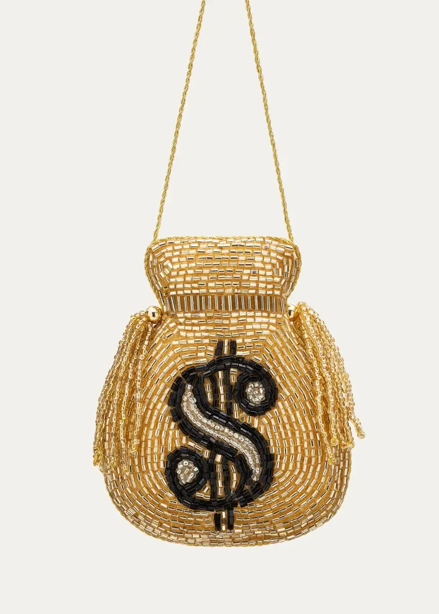 Sudha Pennathur Money Bag Glass Beaded Ornament | Thumbnail 2