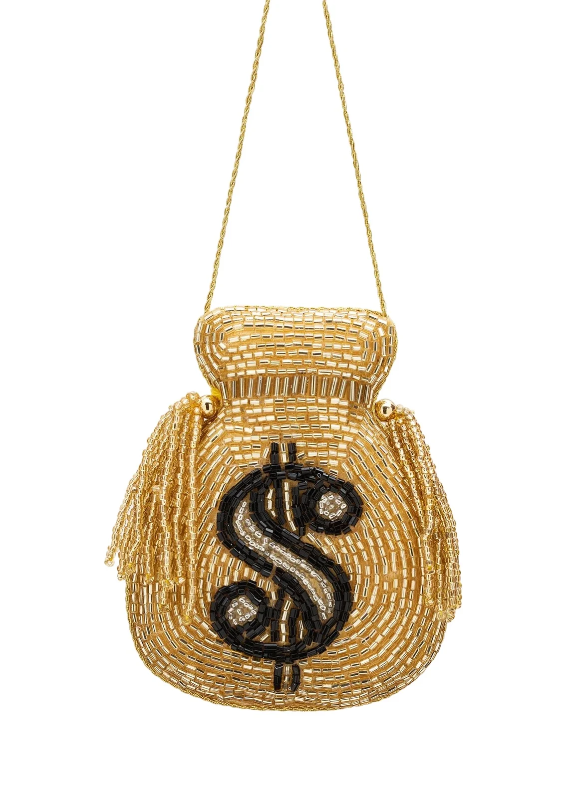Sudha Pennathur Money Bag Glass Beaded Ornament