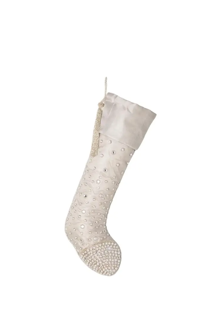 Sudha Pennathur Embellished Stocking