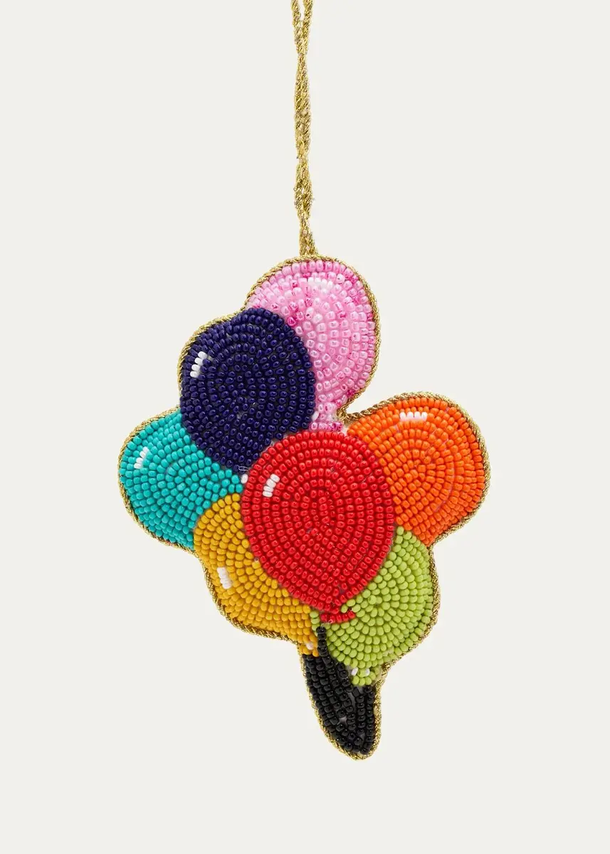 Sudha Pennathur Beaded Balloons Christmas Ornament | Thumbnail 2 Sudha Pennathur Beaded Balloons Christmas Ornament | Thumbnail 2