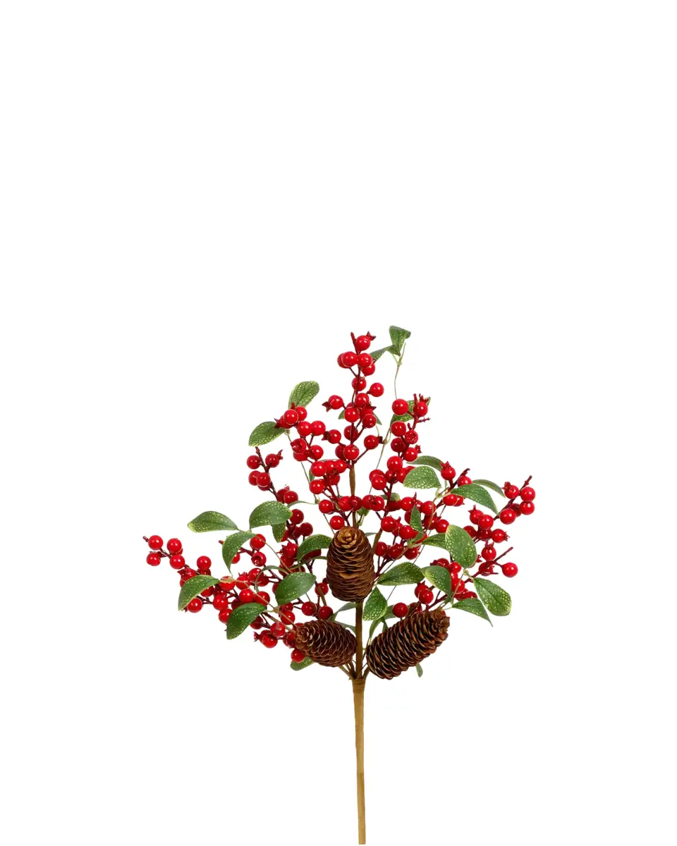Mark Roberts Burgundy Berries Pick, 18" | Thumbnail 2 Mark Roberts Burgundy Berries Pick, 18" | Thumbnail 2