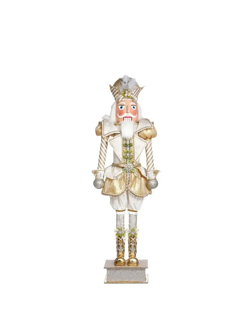 Mark Roberts White Christmas Nutcracker, 49"