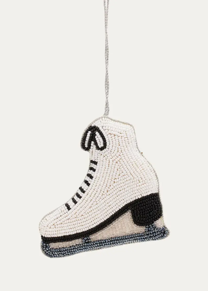 Sudha Pennathur Ice Skate Beaded Ornament | Thumbnail 2 Sudha Pennathur Ice Skate Beaded Ornament | Thumbnail 2