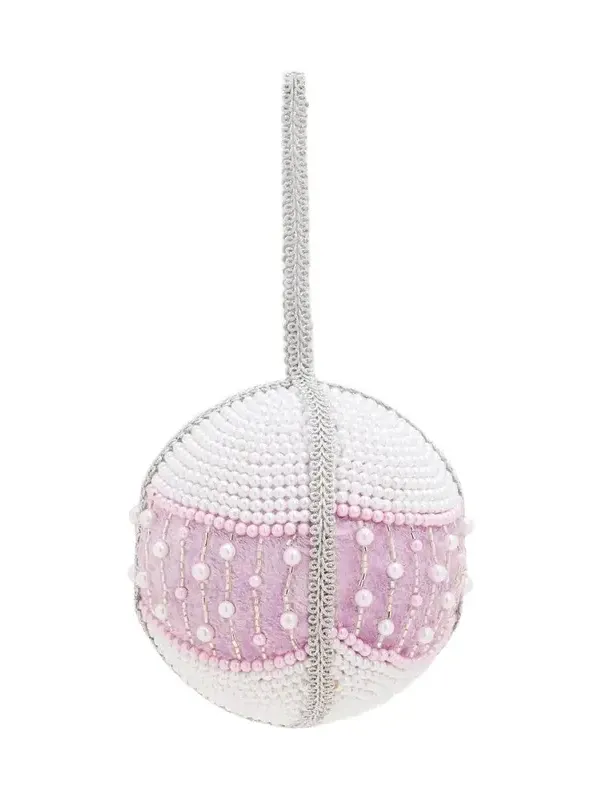 Sudha Pennathur Cascading Pearls Ball Ornament