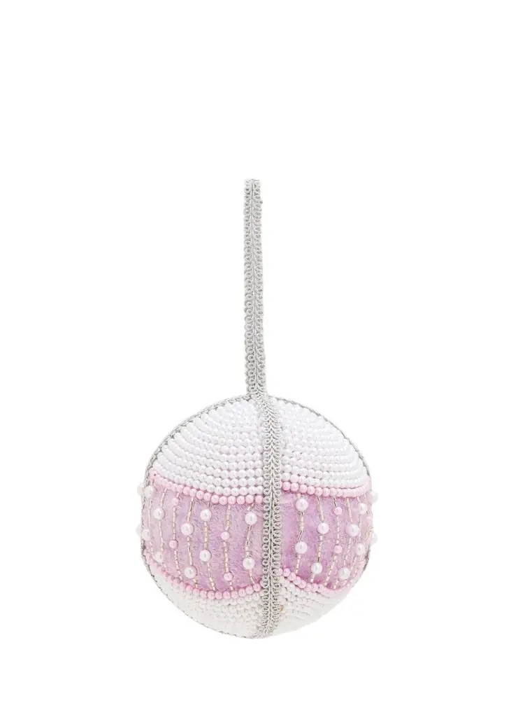 Sudha Pennathur Cascading Pearls Ball Ornament