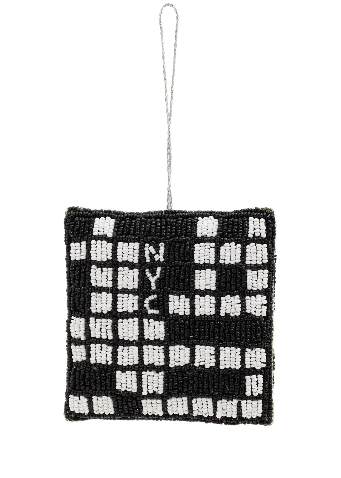 Sudha Pennathur Crossword Puzzle Beaded Ornament