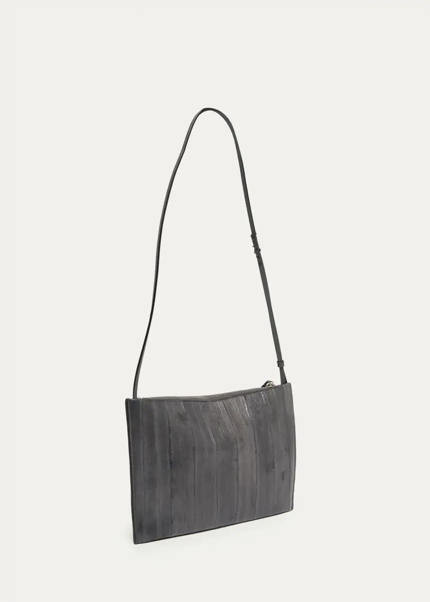 Givenchy Voyou Eel Leather Pochette | Thumbnail 3 Givenchy Voyou Eel Leather Pochette | Thumbnail 3