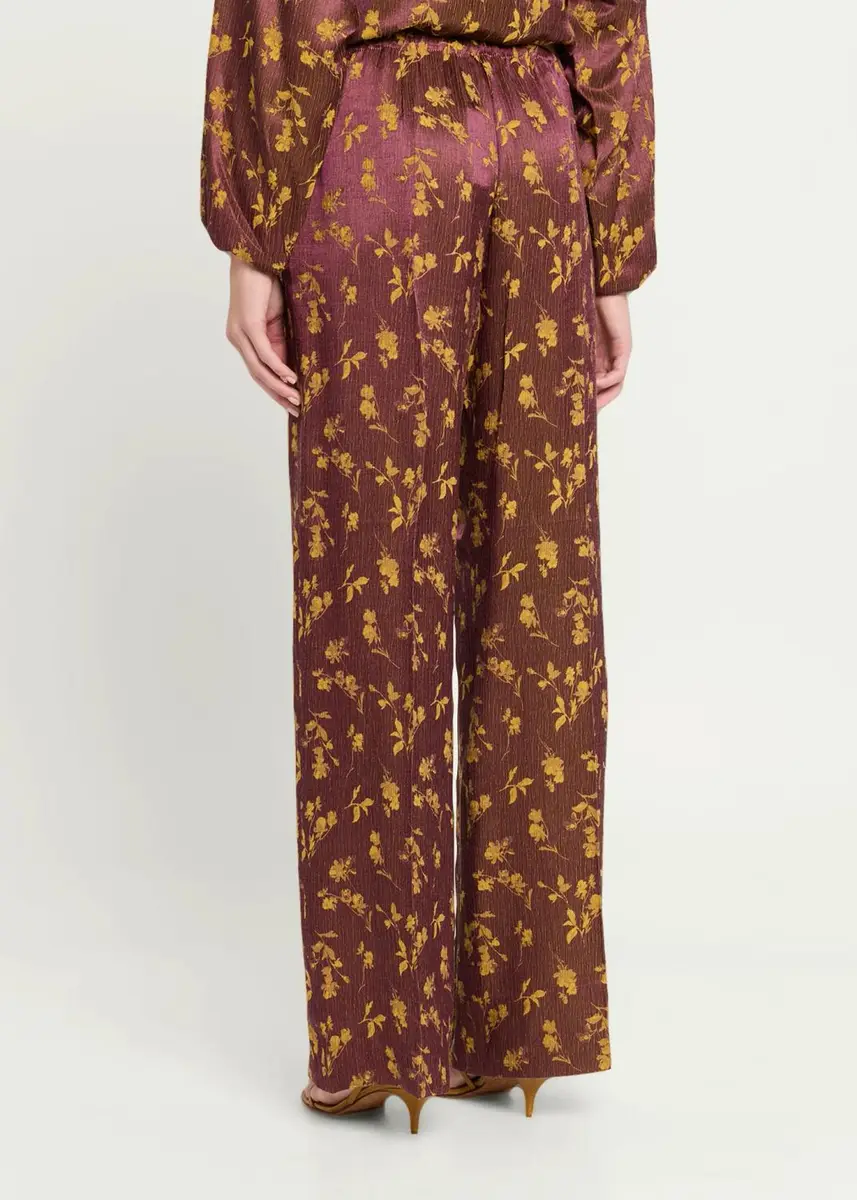 Dries Van Noten Floral Jacquard Straight-Leg Drawstring Pants | Thumbnail 3 Dries Van Noten Floral Jacquard Straight-Leg Drawstring Pants | Thumbnail 3
