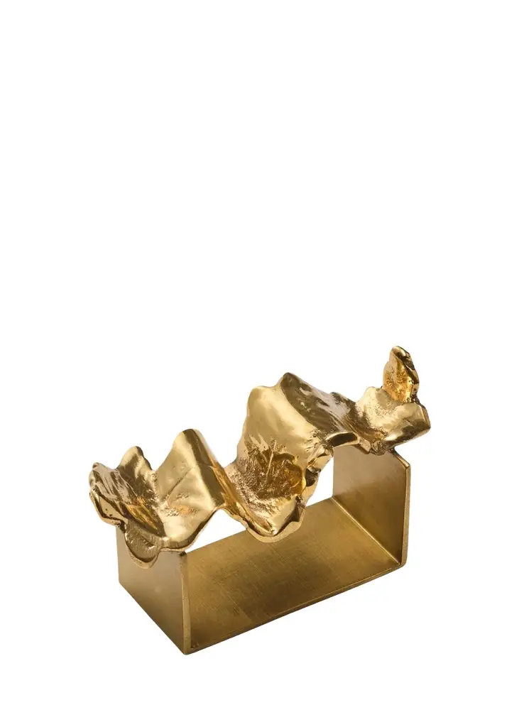 Wave Metal Napkin Ring