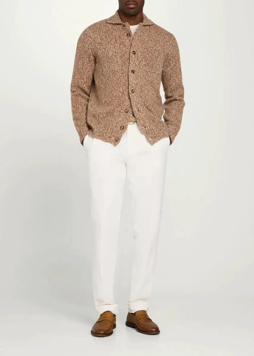 Fioroni Men's Cashmere Cardigan | Thumbnail 2 Fioroni Men's Cashmere Cardigan | Thumbnail 2