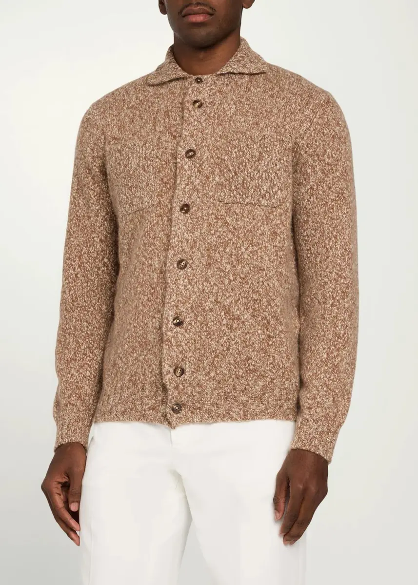 Fioroni Men's Cashmere Cardigan | Thumbnail 4 Fioroni Men's Cashmere Cardigan | Thumbnail 4